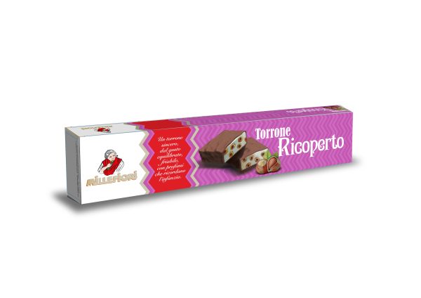 Torrone Friabile alle Nocciole Ricoperto