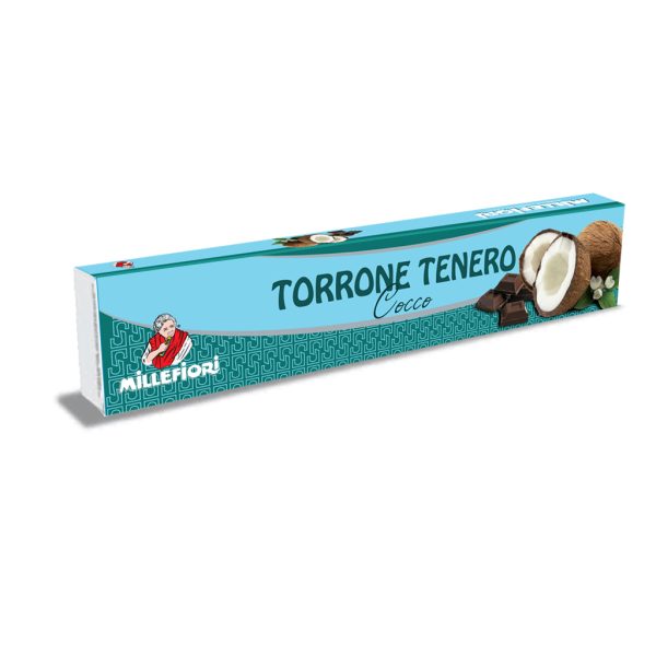 Torrone Tenero al Cocco Ricoperto