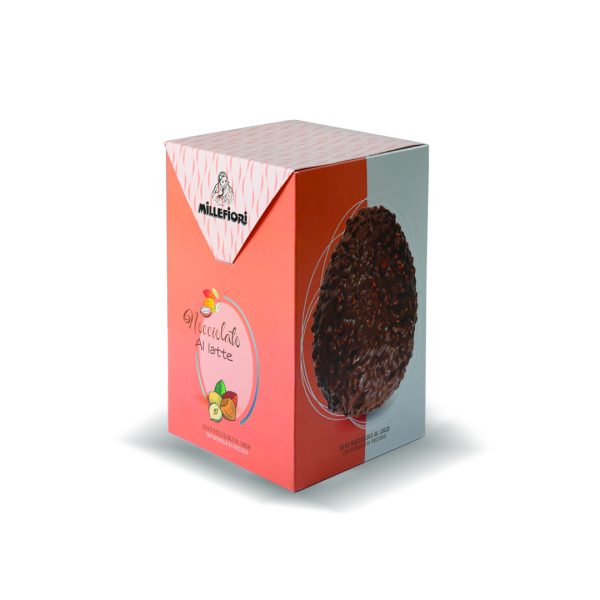Uovo Nocciolato al Latte con Granella di Nocciola